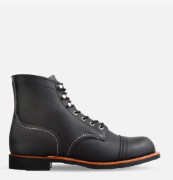 RED WING SHOES 8084 - Iron Ranger Black Harness* Boots