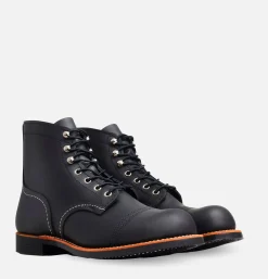 RED WING SHOES 8084 - Iron Ranger Black Harness* Boots