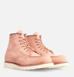 RED WING SHOES 8208 - Moc Toe Dusty Rose Abilene* Boots