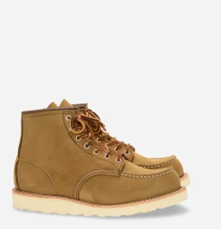 RED WING SHOES 8881 - Moc Toe Olive Mohave* Boots