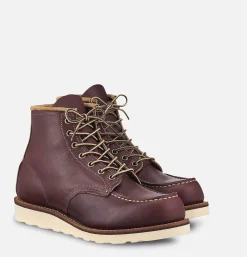 RED WING SHOES 8856 - Moc Toe Oxblood* Boots