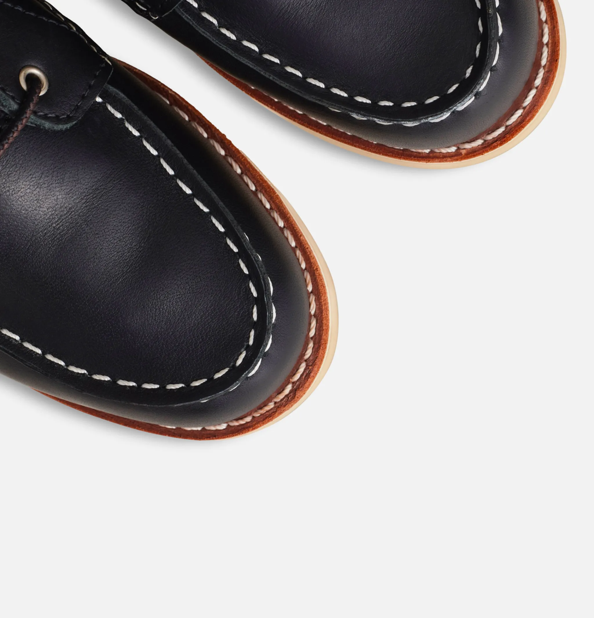 RED WING SHOES WOMEN 3373 - Womens Moc Toe Black Boundary*Women Bottes