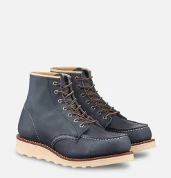 RED WING SHOES WOMEN 3353 - Womens Moc Toe Indigo*Women Bottes