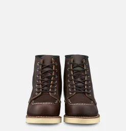 RED WING SHOES WOMEN 3371 - Womens Moc Toe Mahogany*Women Bottes