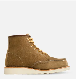 RED WING SHOES WOMEN 3377 - Womens Moc Toe Olive*Women Bottes