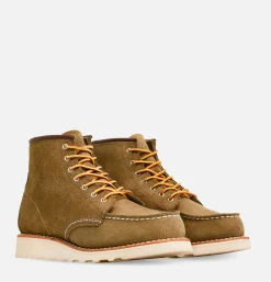 RED WING SHOES WOMEN 3377 - Womens Moc Toe Olive*Women Bottes