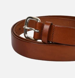 ANDERSON'S A2782 Brown Silver Belt* Belts