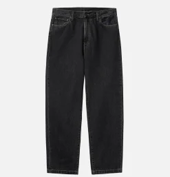 CARHARTT WIP Aaron Pant Black Stone Washed* Jeans