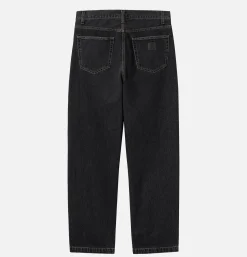 CARHARTT WIP Aaron Pant Black Stone Washed* Jeans