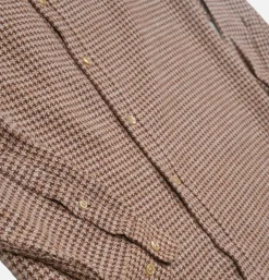 PORTUGUESE FLANNEL Abstract Shirt Brown* Shirts & Polos