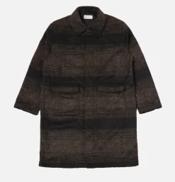 UNIVERSAL WORKS Account Coat Brown/black* Coats & Jackets