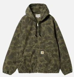 CARHARTT WIP Active Jacket Camo Duck Green* Veste