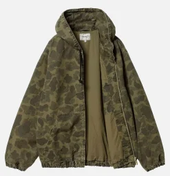 CARHARTT WIP Active Jacket Camo Duck Green* Veste