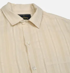 PORTUGUESE FLANNEL Almada Ecru Shirt* Shirts & Polos