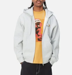 CARHARTT WIP American Script Jacket Ashgrey* Knitwear