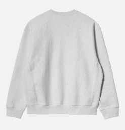 CARHARTT WIP American Script Sweat Ash Heather* Sweatshirts & Fleeces
