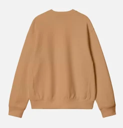 CARHARTT WIP American Script Sweat Peanut* Sweatshirts & Fleeces
