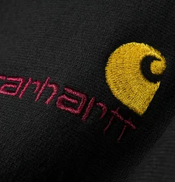 CARHARTT WIP American Script Sweatshirt Black* Knitwear