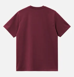 CARHARTT WIP American Script Tee Malbec* T-shirts