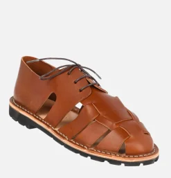 STEVE MONO Artisanal Sandal Shoe Chocolate* Sandals
