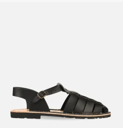 STEVE MONO Artisanal Sandal Shoes 09 Black* Sandals
