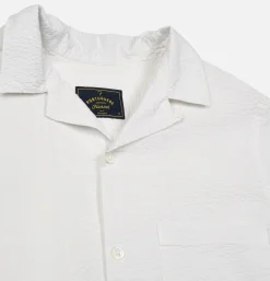 PORTUGUESE FLANNEL Atlantico Camp White Shirt* Shirts & Polos