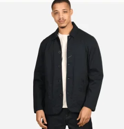 UNIVERSAL WORKS Bakers Jacket Twill Navy* Veste