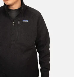 PATAGONIA Better Sweater 3/4 Zip Black* Sweatshirts & Fleeces