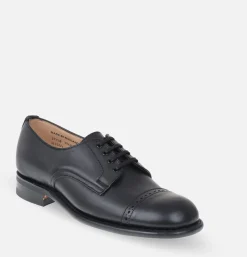 SANDERS B.G.S Punched Cap Derby Shoes* Shoes