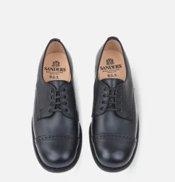SANDERS B.G.S Punched Cap Derby Shoes* Shoes