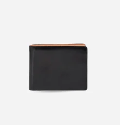 IL BUSSETTO Bi Fold Wallet Black* Small Leather Goods