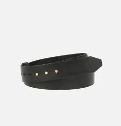 L'ANGUILLE Black Gropius Belt* Belts