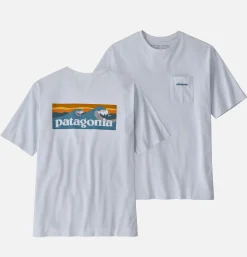 PATAGONIA Boardshort Logo Pocket White* T-shirts