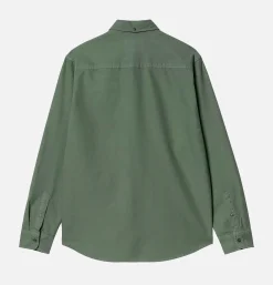 CARHARTT WIP Bolton Shirt Duck Green* Shirts & Polos