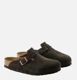 BIRKENSTOCK Borton Softbed Mocha Narrow*Women Other Styles|Sandales