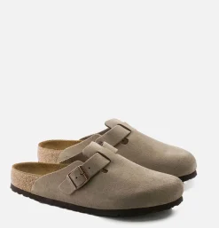 BIRKENSTOCK Boston Sandals Taupe Narrow*Women Sandales|Sandals