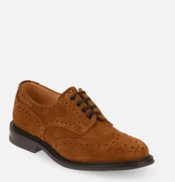 TRICKERS Bourton Derby Snuff Suede* Shoes