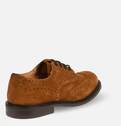 TRICKERS Bourton Derby Snuff Suede* Shoes