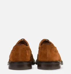 TRICKERS Bourton Derby Snuff Suede* Shoes
