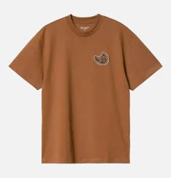CARHARTT WIP Brown Ducks Tee Hamilton Brown* T-shirts