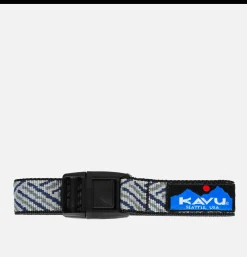 KAVU Burly Belt Navy Roughcut* Belts