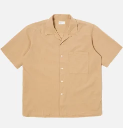 UNIVERSAL WORKS Camp Ii Shirt Onda Oak* Shirts & Polos