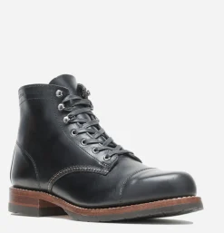 WOLVERINE Cap Toe Boots Black* Boots