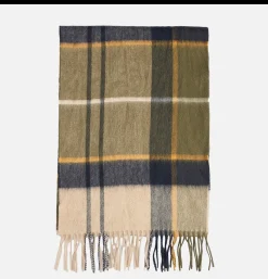BARBOUR Carrbridge Scarf Tartan Forest* Gloves • Beanies • Scarves