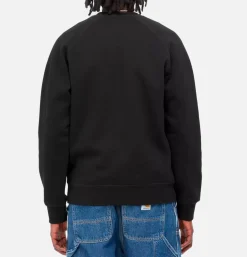 CARHARTT WIP Chase Sweat Black Gold* Sweatshirts & Fleeces