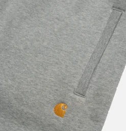 CARHARTT WIP Chase Sweat Pants Grey Heather* Trousers