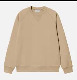 CARHARTT WIP Chase Sweat Sable* Sweatshirts & Fleeces