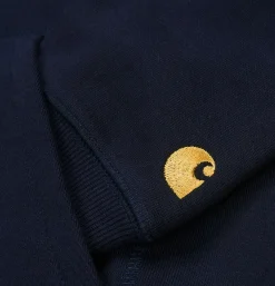 CARHARTT WIP Chased Hooded Sweater Dark Navy* Sweatshirts & Fleeces