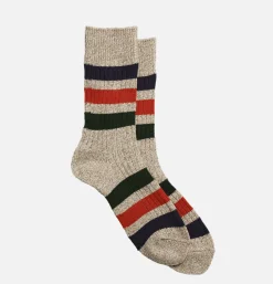 ROTOTO Chaussettes Park Stripe* Socks