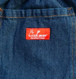 COOKMAN Chef Pant Denim Navy* Works Pant